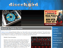 Tablet Screenshot of discchord.com